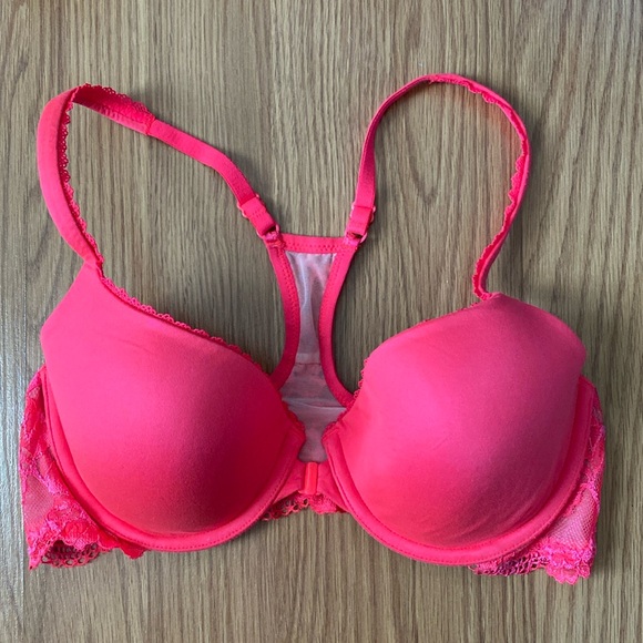 ❤️ Victoria’s Secret Racerback Perfect Coverage Bra 34C - Picture 1 of 8